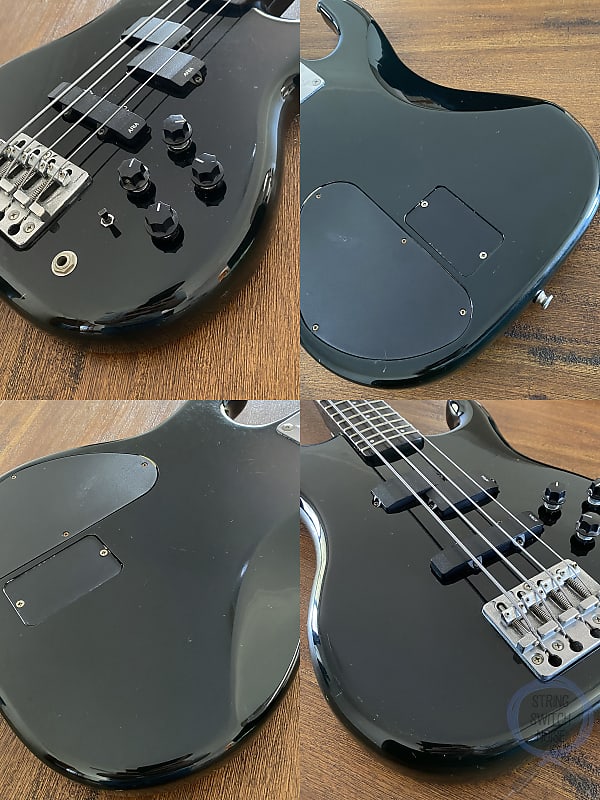 Aria Pro II Bass, RSB Formula, Active P/J, Black, MIJ 1986