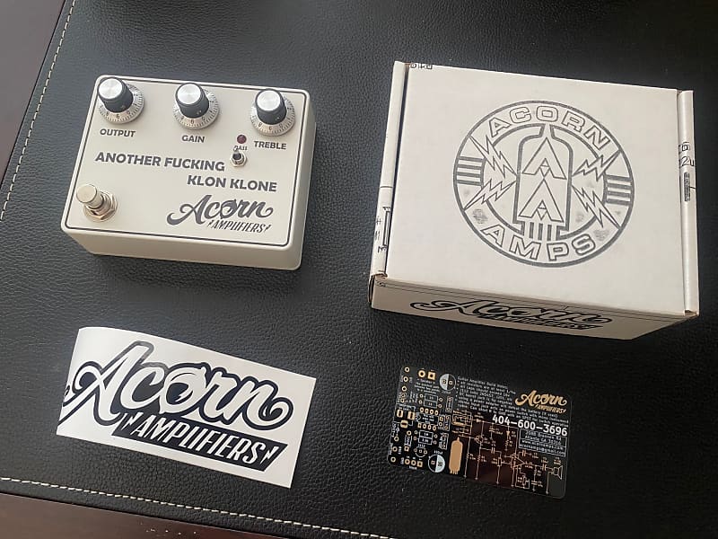 Acorn Amps Another Fuking Klon Klone 2022 Reverb