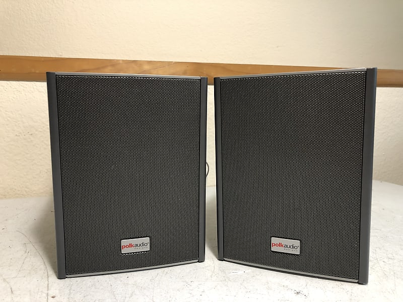 Polk Audio Bookshelf Speakers HiFi Stereo Budget Audiophile Reverb