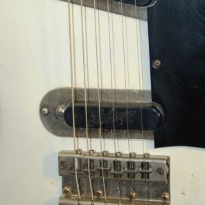 Video Demo RARE Gibson SG 250 Single Coil Pickups Pro Setup Hardshell Case 1971 White Refin image 4