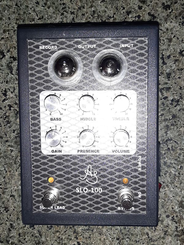 A.S. SLO100 Soldano Preamp Pedal Reverb
