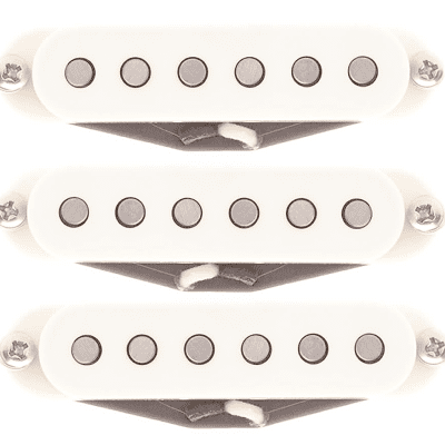 Suhr V60 Classic Vintage 60's Single Coil White Strat Guitar Pickup Set ( Middle Pickup ) RW / RP image 1