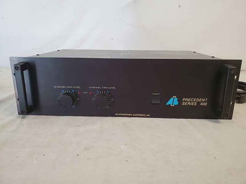 AB International Series 400 Precedent Amplifier - Good Used Condition -