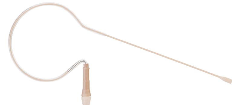 Countryman E6OW5L-SL E6 Omnidirectional Earset Mic with TA4F Connector, Light Beige image 1