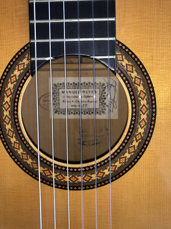 1989 Manuel Reyes Flamenco Blanca - French Polish | Reverb