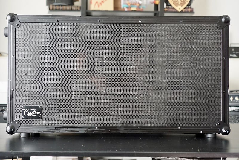 Creation Blackout Flat Series 32x16 Pedalboard and Case 2020s Reverb