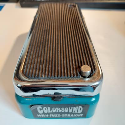 Colorsound WAH FUZZ STRAIGHT 1974 - BLUE for sale