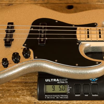 Fender Limited Edition Artist Mikey Way Jazz Bass | Maple - Silver Sparkle *B-Stock* image 9