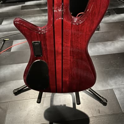 Spector NS Dimension 5 string bass Multiscale 2024 - Inferno Red image 12