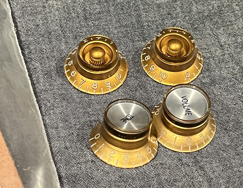 Gibson Les Paul "Greeny" Standard Knobs Reverb