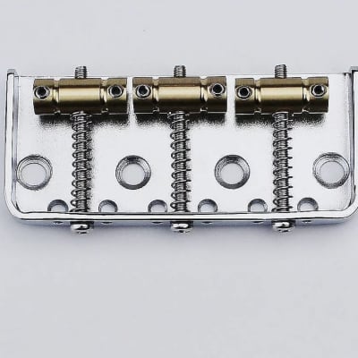 Fixed Hardtail Telecaster Tele Style Guitar Bridge with Brass Saddles