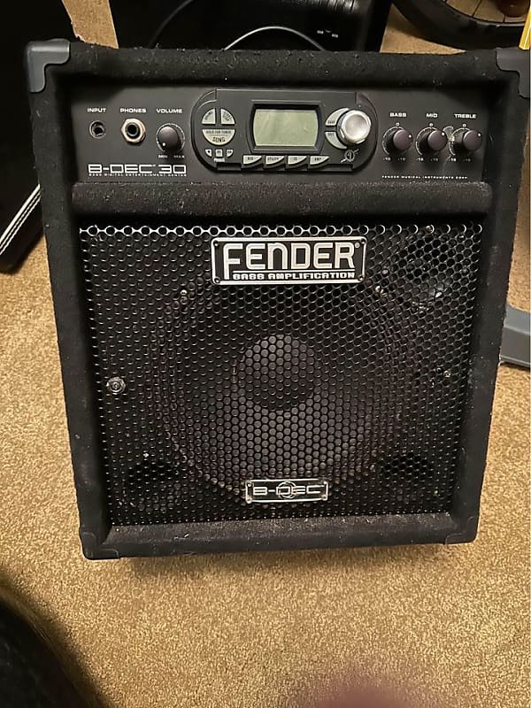 Fender B Dec 30 Bass Amplifier- 1X10" Combo 30 Watts | Reverb