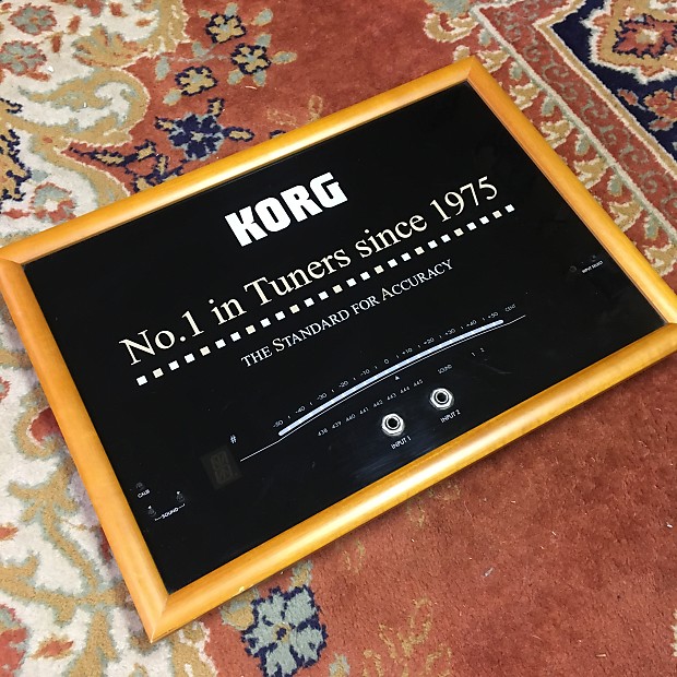 Korg wall outlet tuner