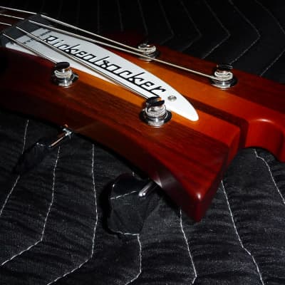 2023 Limited Edition Rickenbacker 4003 CB AUT Bass - SATIN Autumnglo - Checkerboard Binding image 19