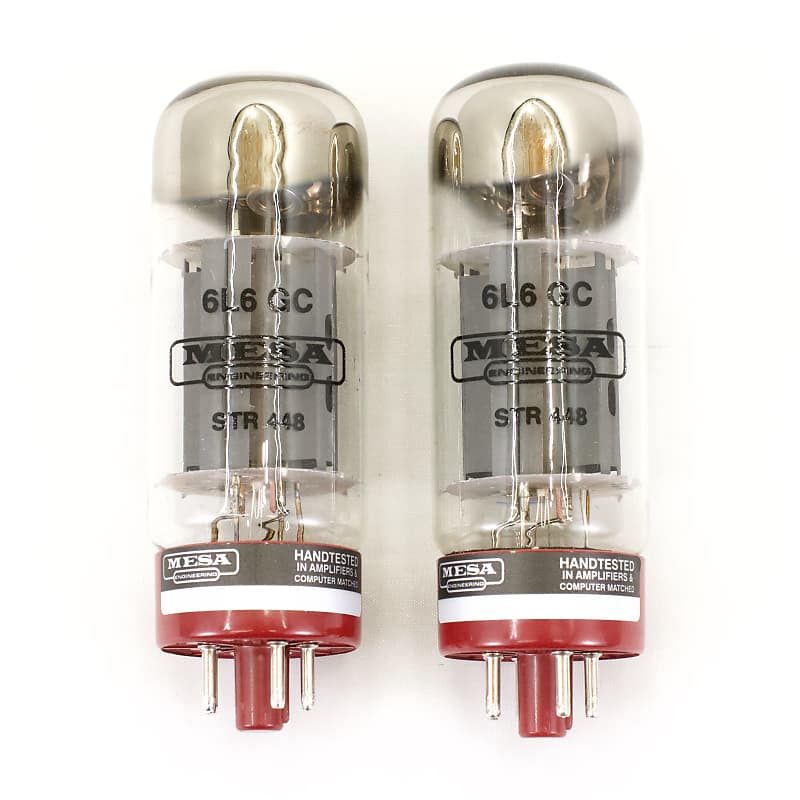 MESA/Boogie 6L6 STR-448 Power Tubes (Pair), TAD RedBase