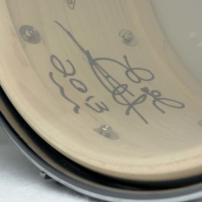 Craviotto 22/13/16/6.5x14" VIDEO Signed 2013 Solid Maple Shell Drum Set - Black/Gold Duco Sparkle Lacquer image 14