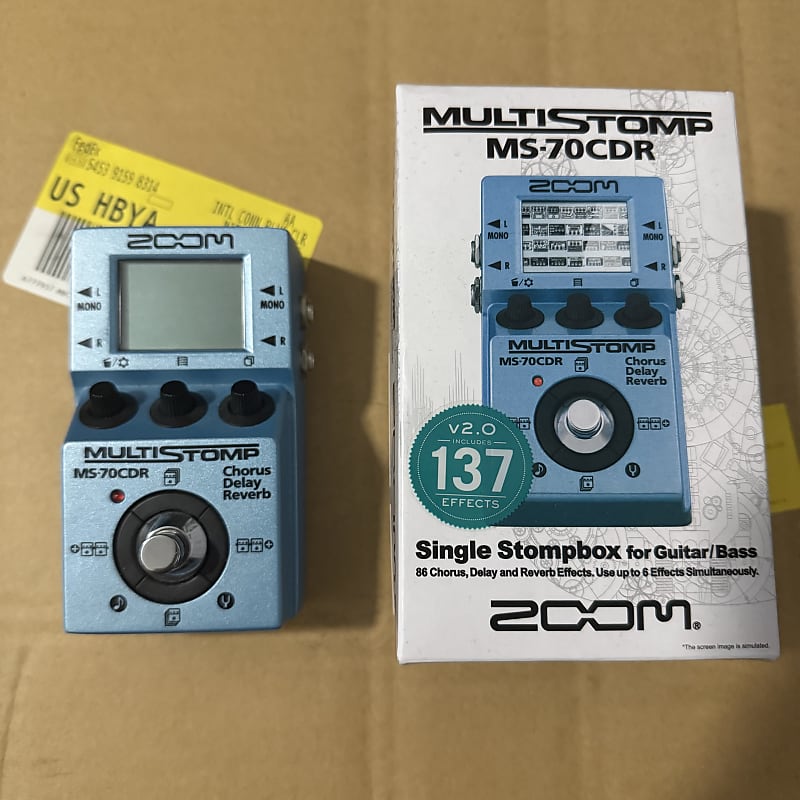 Zoom MS-70CDR MultiStomp