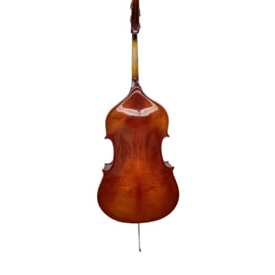 Vienna Strings Munich 3/4 Upright Bass - Hand Rubbed Gloss Finish image 4