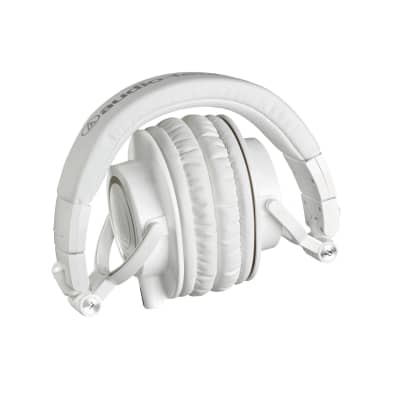 Audio-Technica ATH-M50x Monitor Headphones (White) image 3