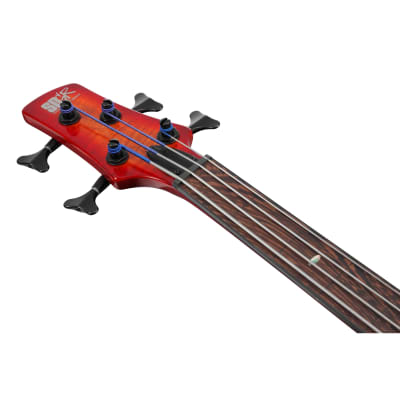 Mint Ibanez SRD900F SR Bass Workshop Fretless Bass, Brown Topaz Burst Low Gloss image 8