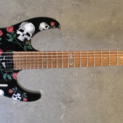ESP LTD M-200SR 2014 Skulls & Roses | Reverb