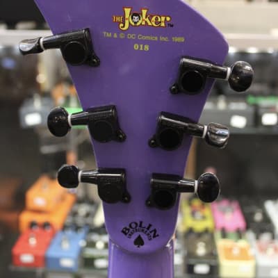 1989 Bolin Batman and Joker Limited Edition  no's 18 of both Guitars image 7