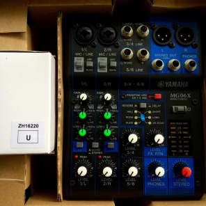 Yamaha MGO6X Mixer 2016 Black | Reverb
