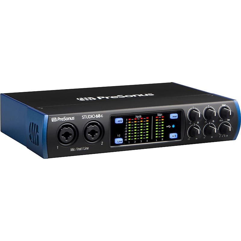 PreSonus Studio 68c 6x6 USB Type-C Audio/MIDI Interface (Demo Unit) image 1