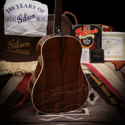 1994 Gibson Centennial Collection 1934 Jumbo #52/100 "Sunburst" image 3