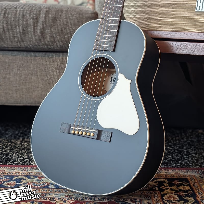 Iris Guitars CH Small-Body Slope Shouldered Acoustic Guitar - All Black w/HSC