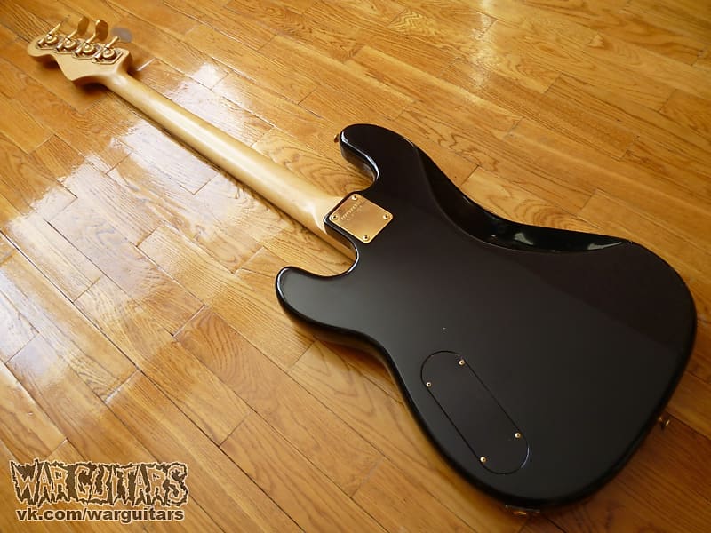 FERNANDES PRECISION BASS ブラック Fernandes Precision Bass FPB 60 1980 Black Bass For Sale