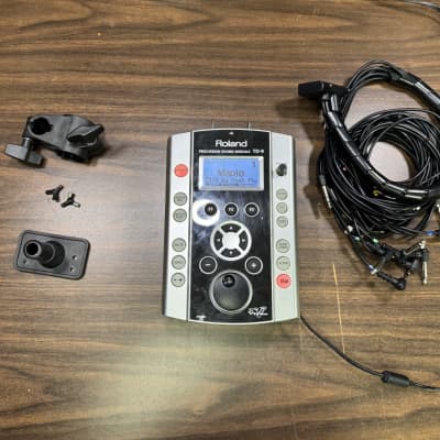 Roland TD-9 V-Drum Module w/Mount, Clamp, Wiring, VEX Pack, & Power - H9A3195