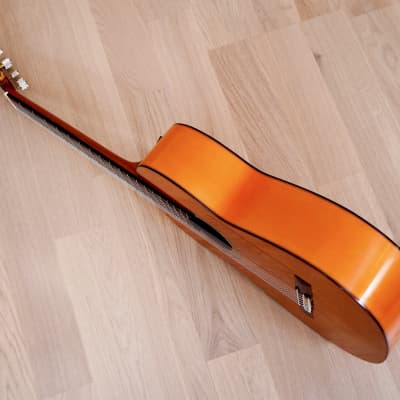 1976 Mitsuru Tamura 1500 Vintage Flamenco Nylon String Acoustic Guitar w/ Case image 13