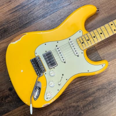 通販 送料無料  Guitars Nash Model Lollar Lacquer Yellow Aged HSS S-67 ギター