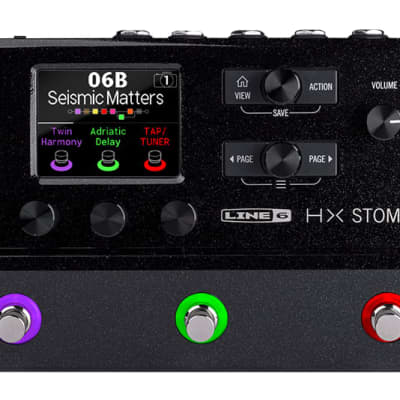 Reverb.com listing, price, conditions, and images for line-6-hx-stomp-guitar-multi-effects-floor-processor