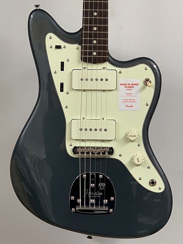 Fender Made in Japan Hybrid 60s Jazzmaster SN:**3099 2019 Charcoal Frost  Metallic