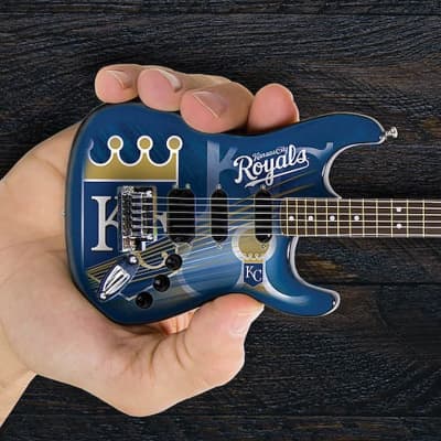 Kansas City Royals 10" Collectible Mini Guitar image 2