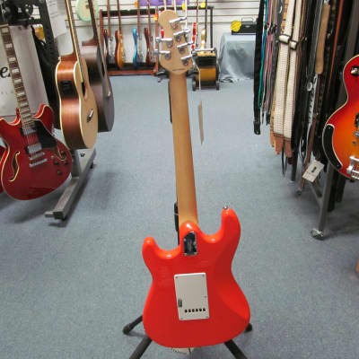 Sterling by Music Man  Cutlass SSS Electric Guitar Fiesta Red image 8