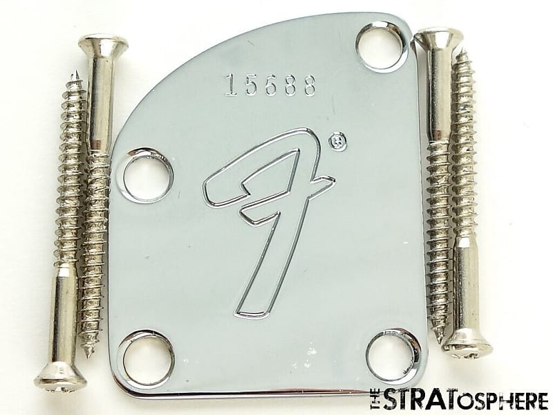 Fender Custom Shop American Custom Telecaster NOS NECK PLATE, | Reverb