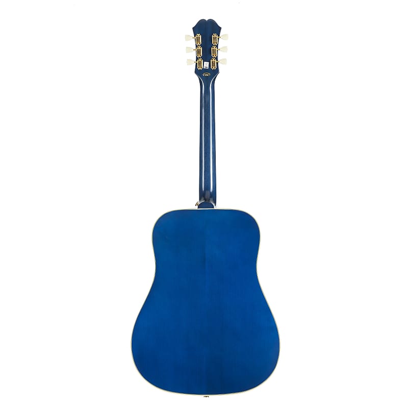 Epiphone Masterbilt Frontier Aged Viper Blue - Acoustic Guitar | Reverb