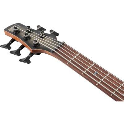 Ibanez SR605E Soundgear 5-String Electric Bass - Black Stained Burst image 7