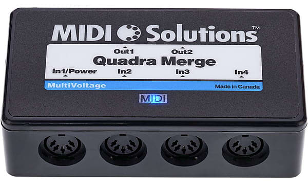 MIDI Solutions Quadra MIDI Thru Box - 配信機器・PA機器 