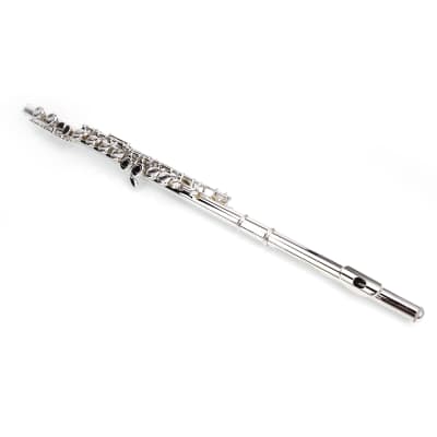 Nickel Plated C Closed Hole Concert Band Flute 2020s - Silver image 7