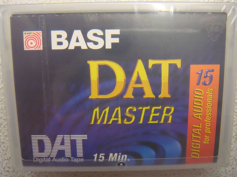 BASF 15 MINUTE DAT MASTER DIGITAL AUDIO TAPE NEW 10 PK