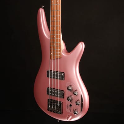 Ibanez SR Standard 4str Electric Bass, Pink Gold Metallic 8lbs 3.1oz image 5