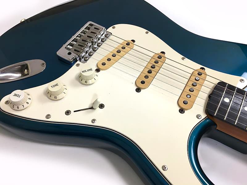 Fender Japan ST62 Stratocaster MIJ Custom Shop Pickups Order-to-Made  1993-1994 Lake Placid Blue