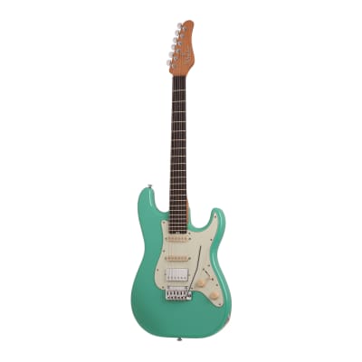 Schecter Nick Johnston Traditional H/S/S 6-String Electric Guitar (Atomic Green) image 1