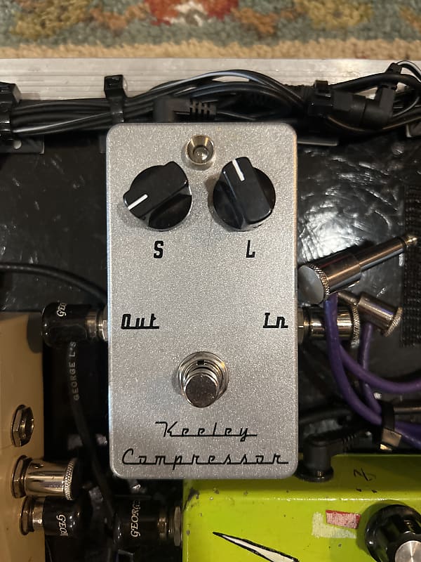 Keeley C2 2-Knob Compressor 2010s - Silver | Reverb