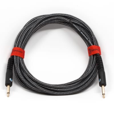 Genuine Grover GP220 Noiseless Instrument Cable 20ft - Lifetime Warranty for sale