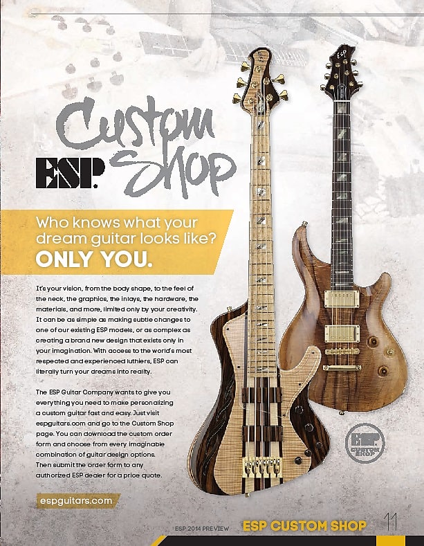 ESP Stream Original Series Custom Shop NAMM Exhibition Bass Guitar image 1